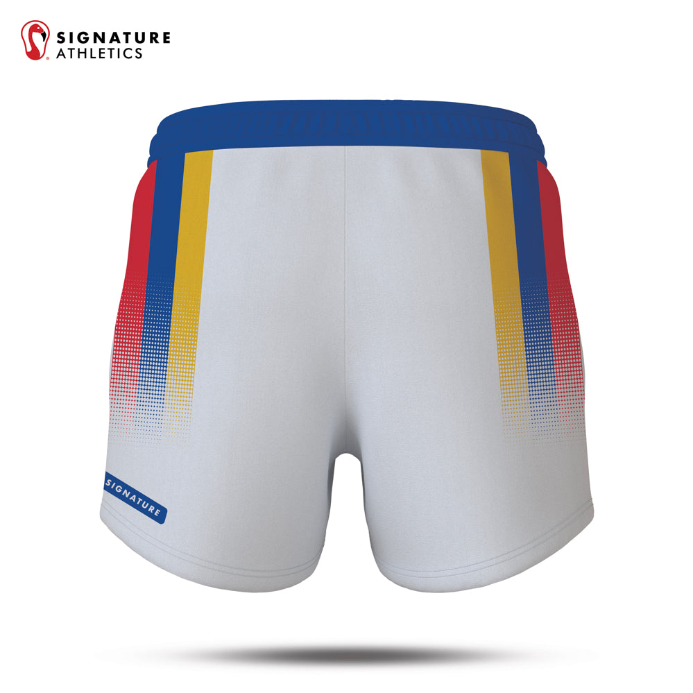 Armenia Lacrosse 25-2 Women's Goalie Game Shorts White Back