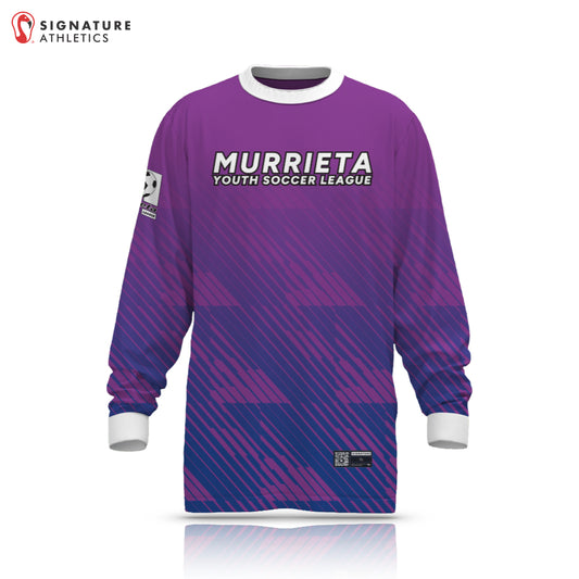 Murrieta Allstars Men's Purple Long Sleeve Tech Tee: Murrieta Youth Soccer League