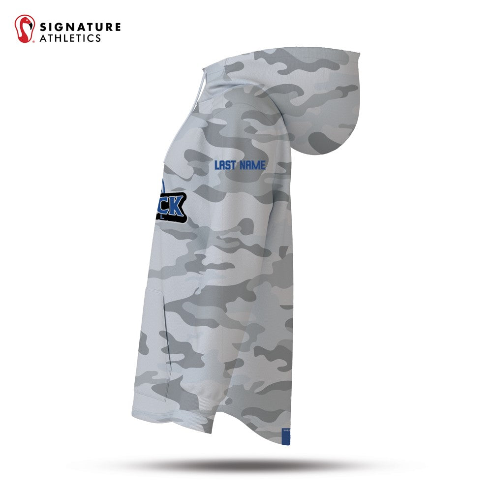 Merrimack Basketball Men's Pro Dye Sub Scuba Hoodie - Camo
