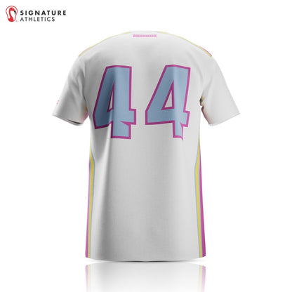 Reef Raiders Lacrosse Women's White Player Short Sleeve Tech Tee