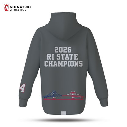 Portsmouth Youth Lacrosse Men's Pro Dye Sub Scuba Hoodie