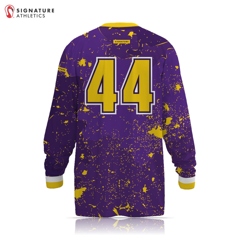 BAYFA Sold Separately Men's Long Sleeve Tech Tee Purple