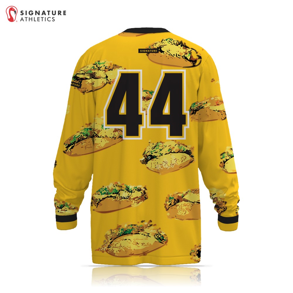 BAYFA Sold Separately Men's Long Sleeve Tech Tee Yellow