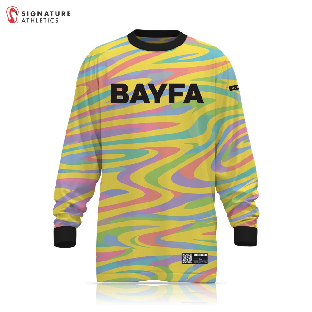 BAYFA Sold Separately Men's Long Sleeve Tech Tee Swirls: BAYFA Standard Uniform