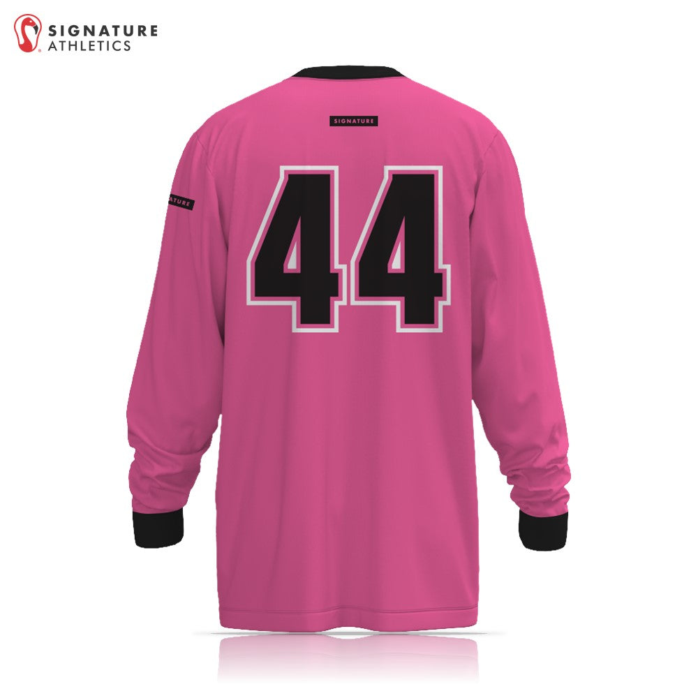 BAYFA Sold Separately Men's Long Sleeve Tech Tee Chrome Pink