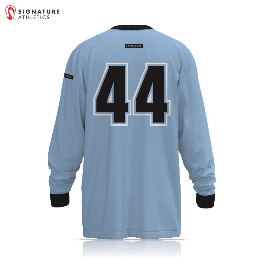 BAYFA Sold Separately Men's Long Sleeve Tech Tee Carolina Blue