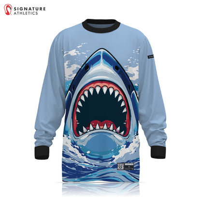 BAYFA Sold Separately Men's Long Sleeve Tech Tee Carolina Blue