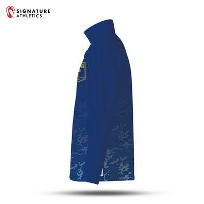 Fish Hawk Premier Navy Camo Quarter Zip