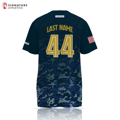 Fish Hawk Premier Men's Player Blue Camo Short Sleeve Tech Tee