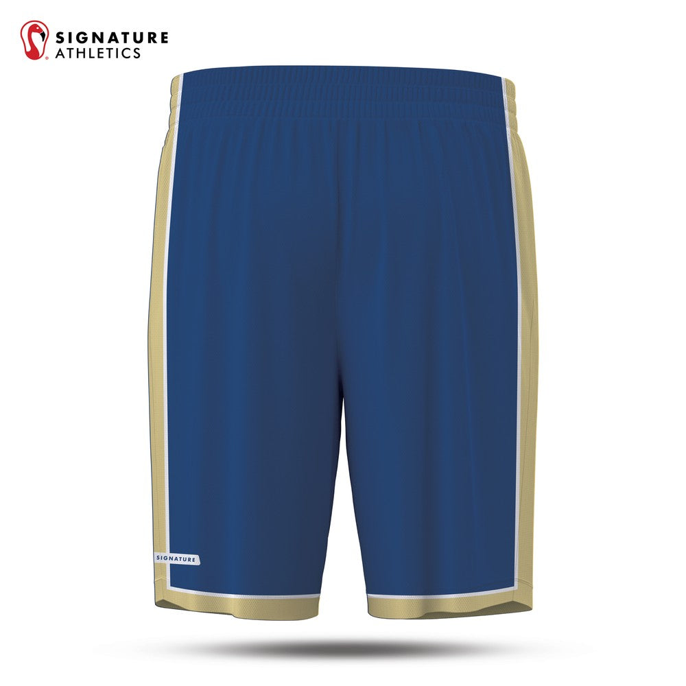Shrewsbury Basketball Association 25-4 Navy Game Shorts Back