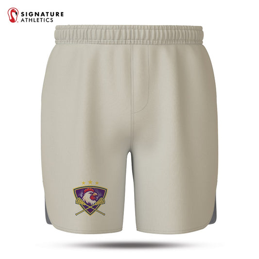 Texas Men's Beige Game Shorts: Masters Lacrosse