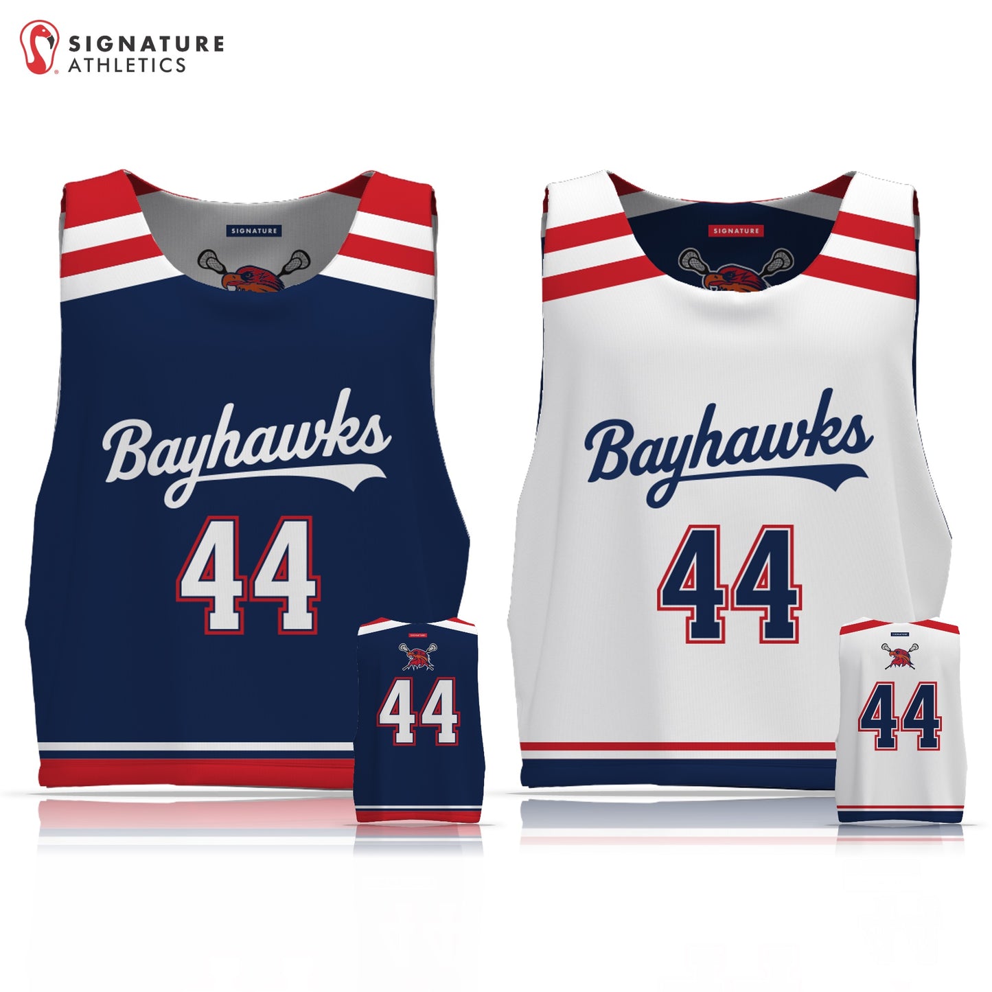 Bayhawks LC Men's Reversible Pinnie