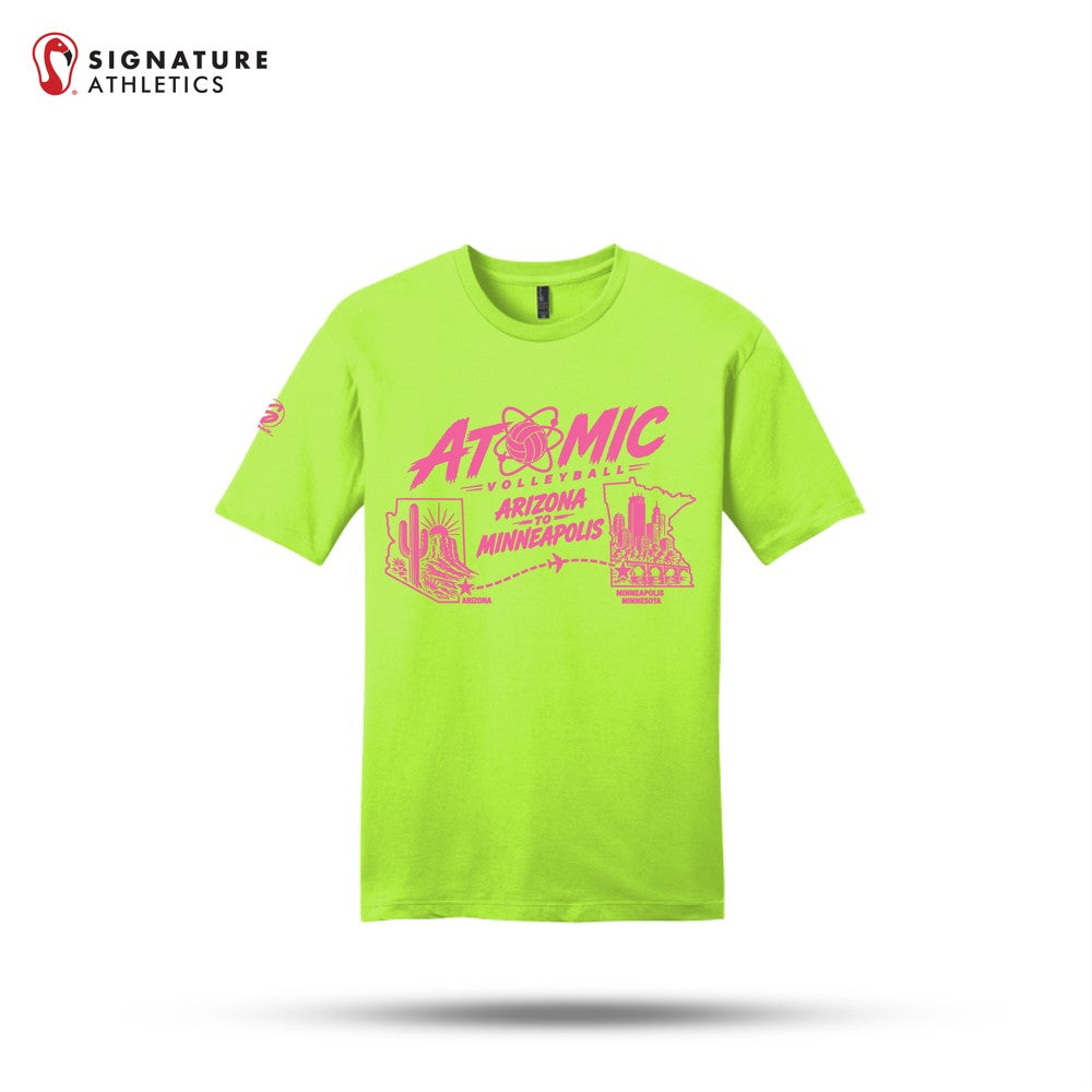 Atomic District Lime Shock Adult Minneapolis Very Important Tee