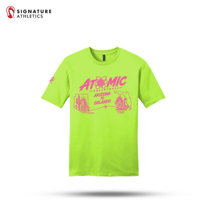 Atomic District Lime Shock Adult Orlando Very Important Tee
