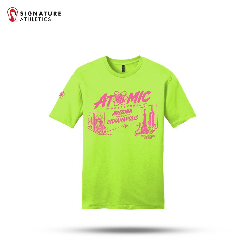 Atomic District Lime Shock Adult Indianapolis Very Important Tee: Atomic District