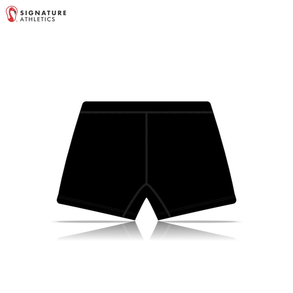 Dynamic Impact Volleyball Club 26-4 Women's Pro Black Flip Compression Shorts Back