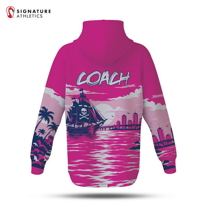 Florida Hype Volleyball Coach's Dye Sub Scuba Hoodie