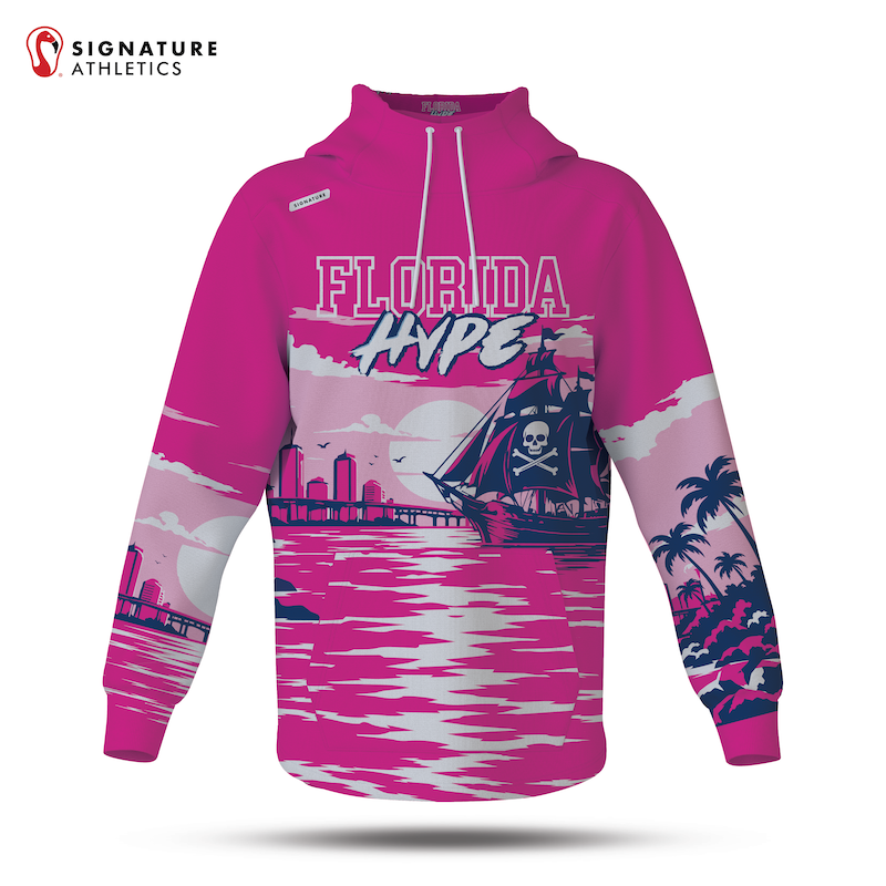 Florida Hype Volleyball Coach's Dye Sub Scuba Hoodie: Florida Hype