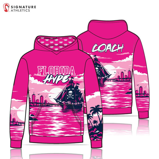 Florida Hype Volleyball Coach's Dye Sub Scuba Hoodie: Florida Hype