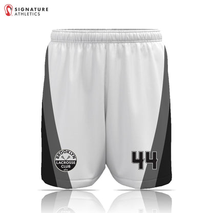 Brooklyn Lacrosse Club Men's White Game Shorts