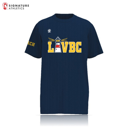 Long Island Volleyball Navy Short Sleeve Tech Tee