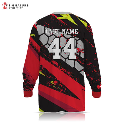 North Schuylkill Soccer Red/Black Goalie Long Sleeve Tech Tee