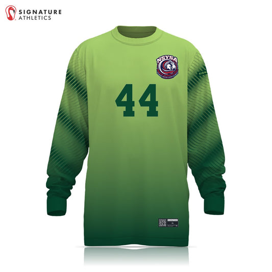 North Schuylkill Soccer Green Goalie Long Sleeve Tech Tee: North Schuylkill