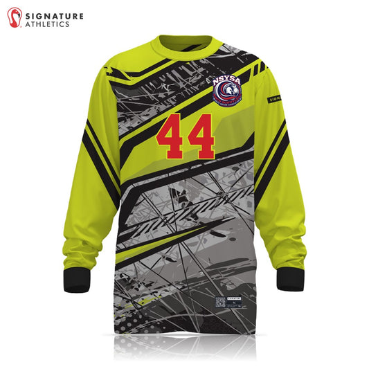 North Schuylkill Soccer Lime Green Goalie Long Sleeve Tech Tee: North Schuylkill