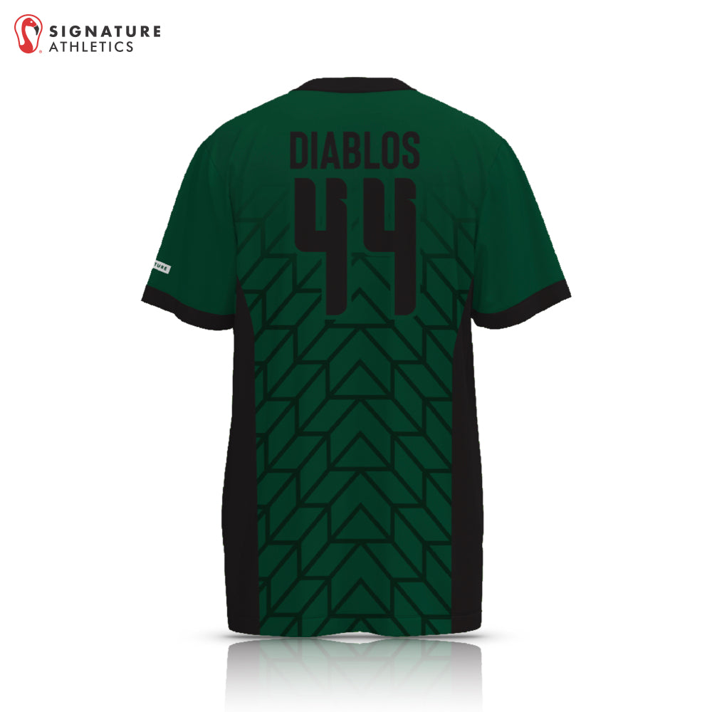 East Bay Diablos FC SS Green V6 Men's  3 Piece Short-Sleeve Goalie Package
