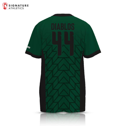 East Bay Diablos FC SS Green V6 Men's  3 Piece Short-Sleeve Goalie Package