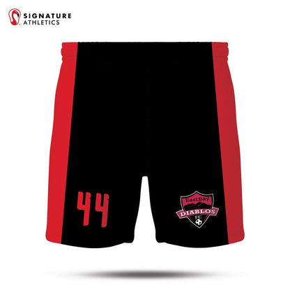 East Bay Diablos FC Black and Red 4 Piece Player Package