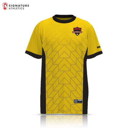 East Bay Diablos FC SS Yellow V7 Men's  3 Piece Yellow Short-Sleeve Goalie Package