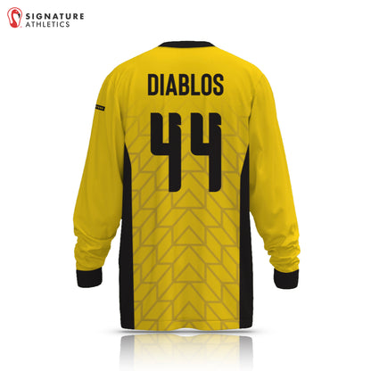 East Bay Diablos FC Yellow V5 Men's 3 Piece Yellow Long-Sleeve Goalie Package