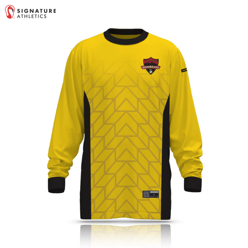 East Bay Diablos FC Yellow V5 Men's 3 Piece Yellow Long-Sleeve Goalie Package