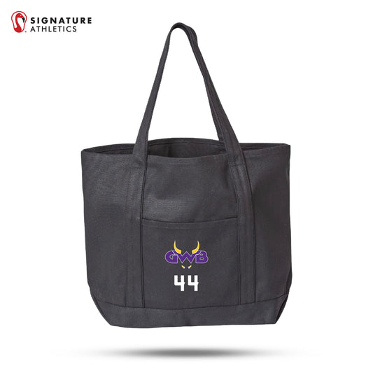 GWB Carmel Classic XL Cotton Canvas Resort Tote: GWB