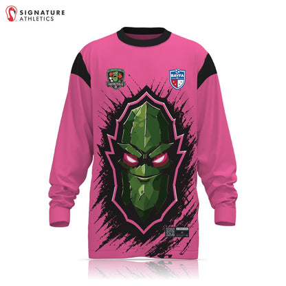 BAYFA Fighting Pickles Custom Pink Long Sleeve Tech Tee