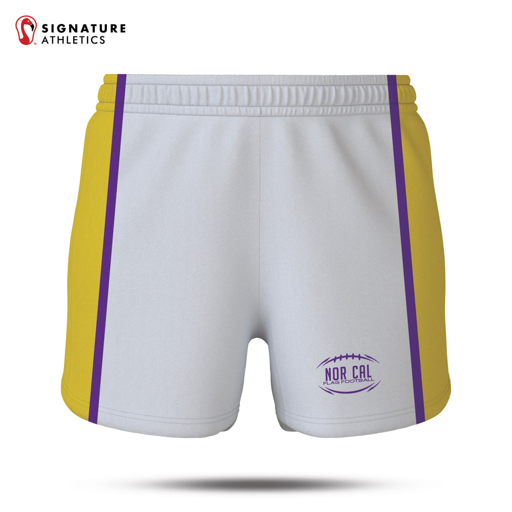 NorCal Flag Football LSU White Women's 2 Piece Player Package
