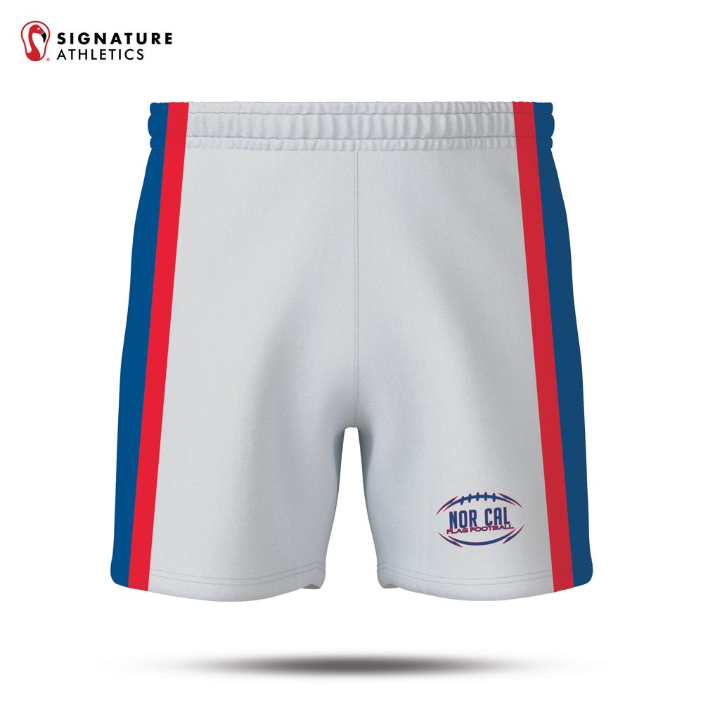 Norcal Flag Football White New England Patriots Men's 2 Piece Player Package
