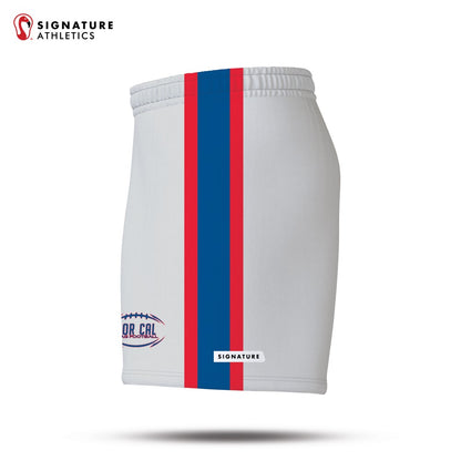 Norcal Flag Football White New England Patriots Men's 2 Piece Player Package
