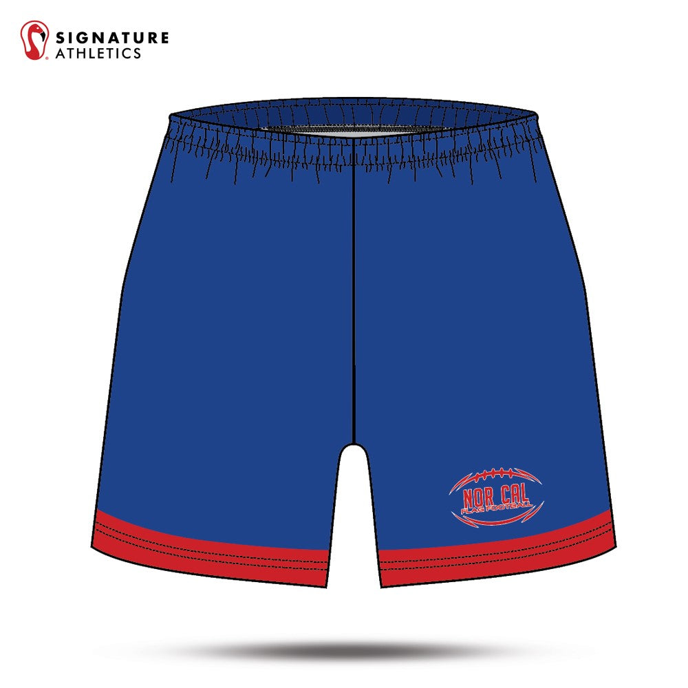 Norcal Flag Football Buffalo Bills Men's Game Shorts: NorCal