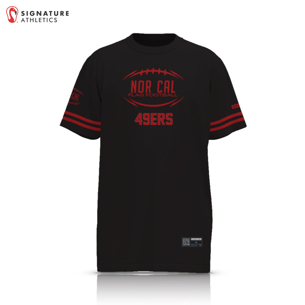 Norcal Flag Football Black San Francisco 49ers Men's 2 Piece Player Package