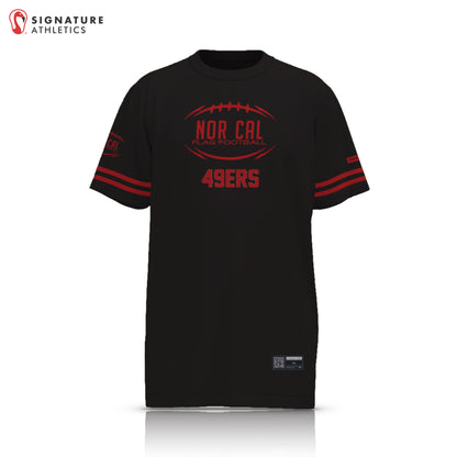 Norcal Flag Football Black San Francisco 49ers Men's 2 Piece Player Package