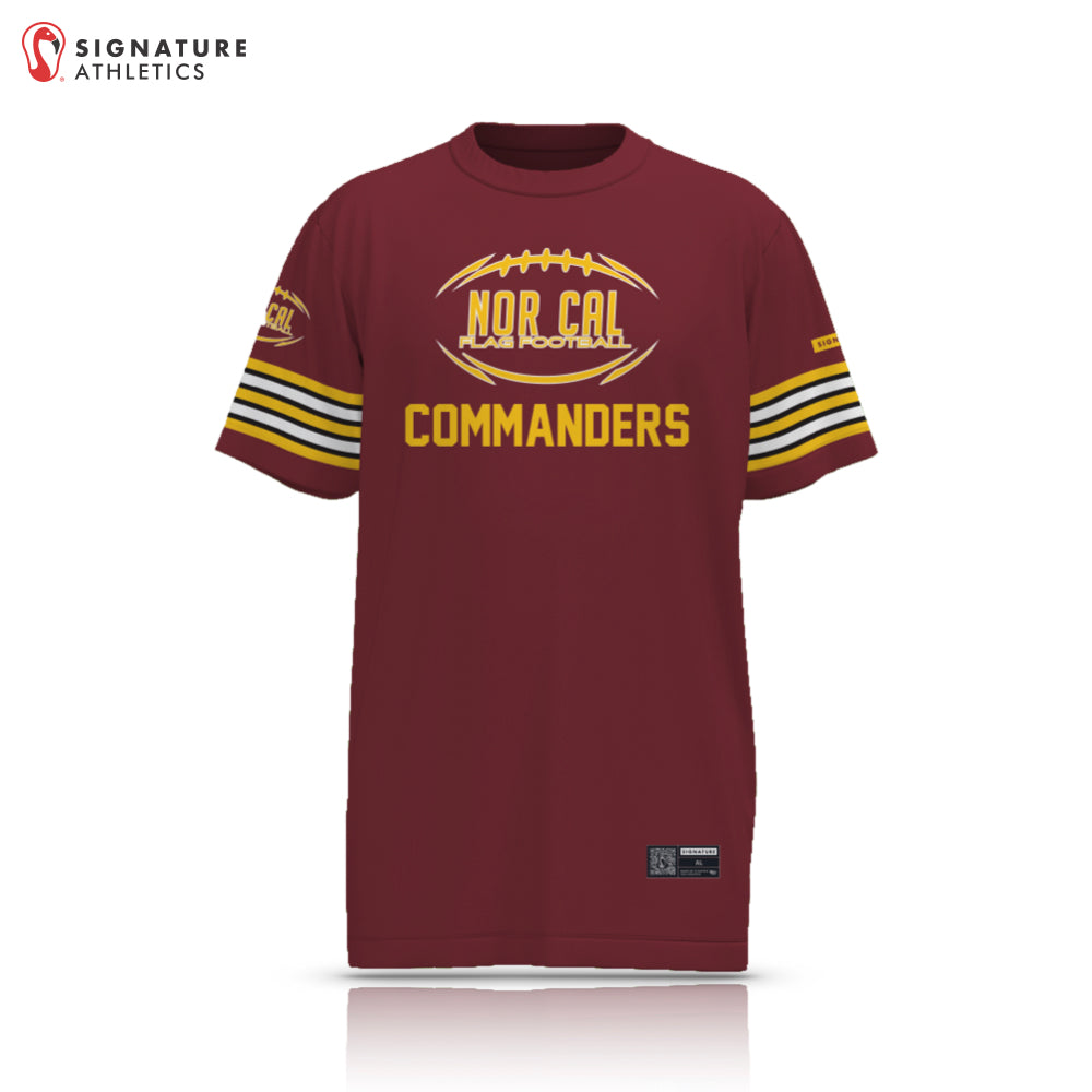 Norcal Flag Football Washington Commanders Men's 2 Piece Player Package