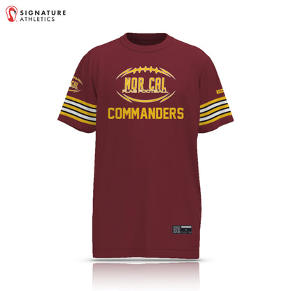 Norcal Flag Football Washington Commanders Men's 2 Piece Player Package