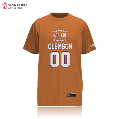 NorCal Flag Football Orange Clemson Women's 2 Piece Player Package