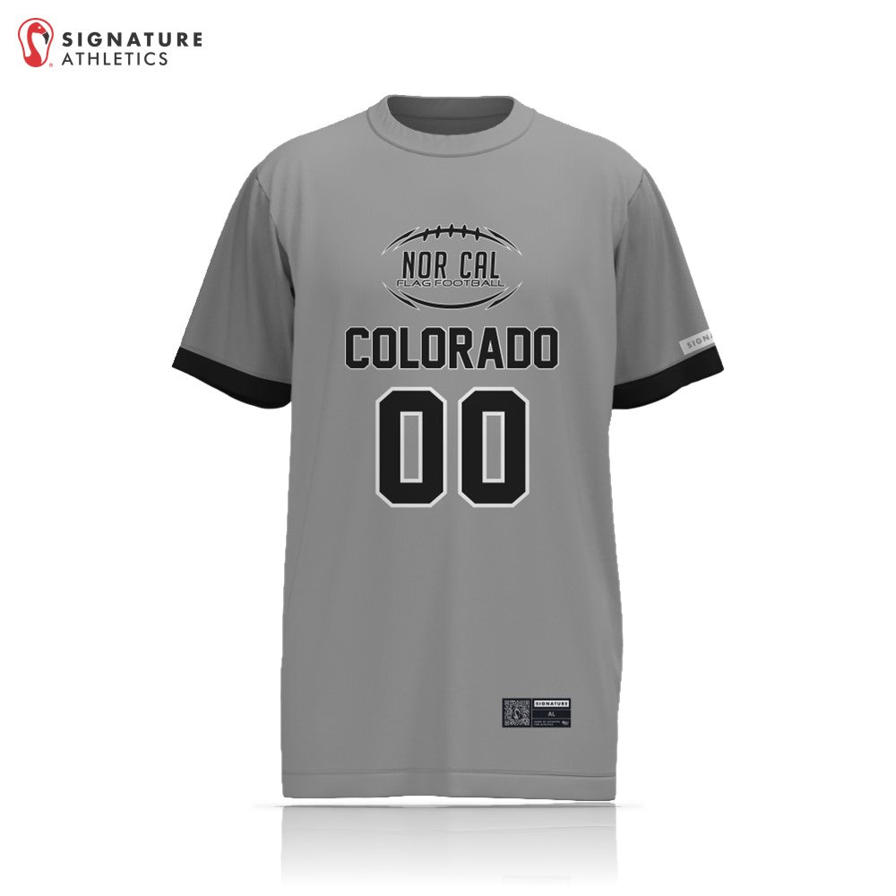 NorCal Flag Football Gray Colorado Women's 2 Piece Player Package