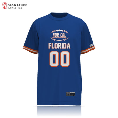 NorCal Flag Football Blue Florida Women's 2 Piece Player Package
