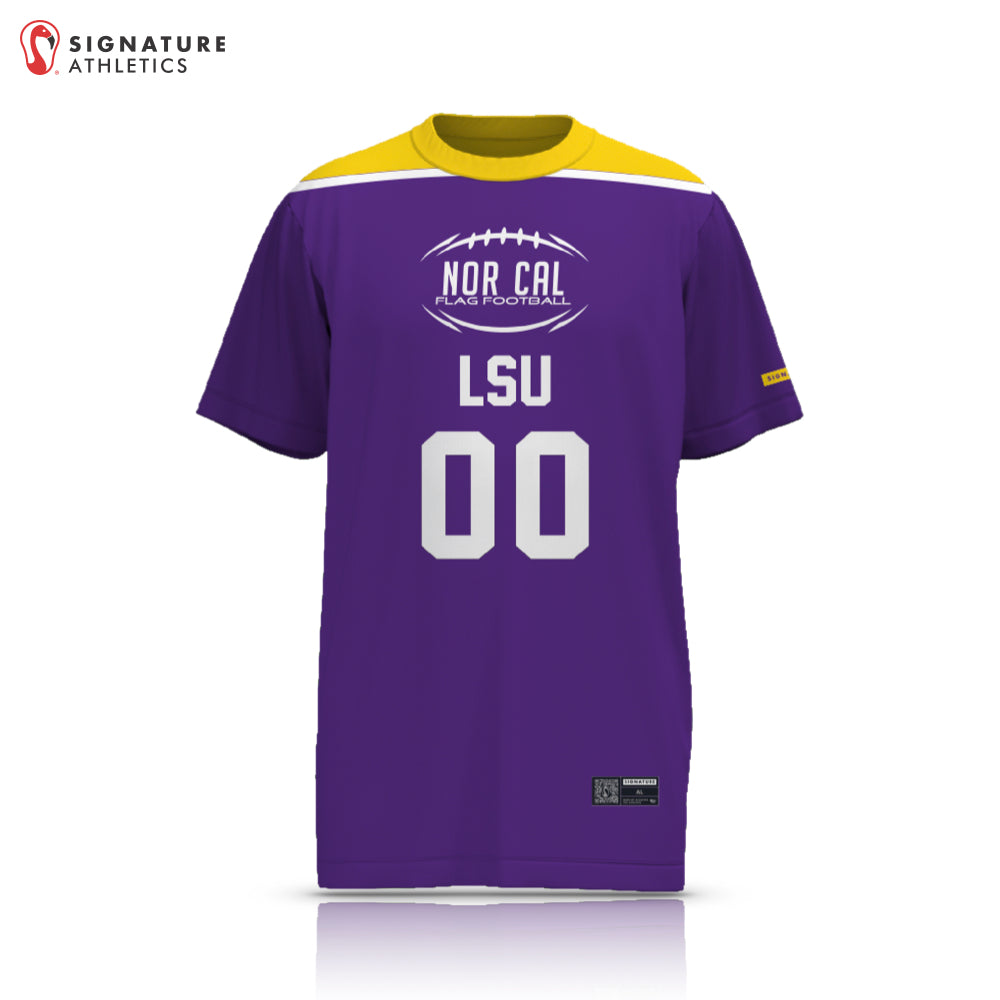 NorCal Flag Football LSU Purple Women's 2 Piece Player Package