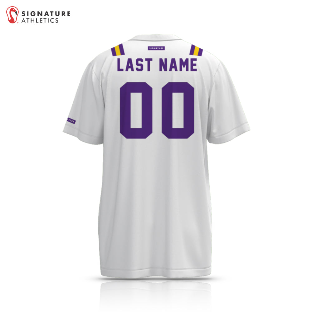 NorCal Flag Football LSU White Women's 2 Piece Player Package