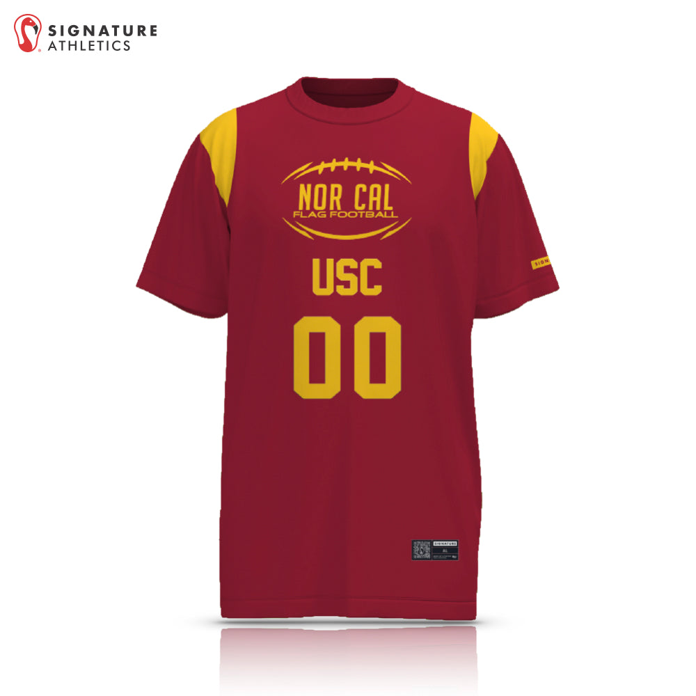 Norcal Flag Football Red USC Men's 2 Piece Player Package
